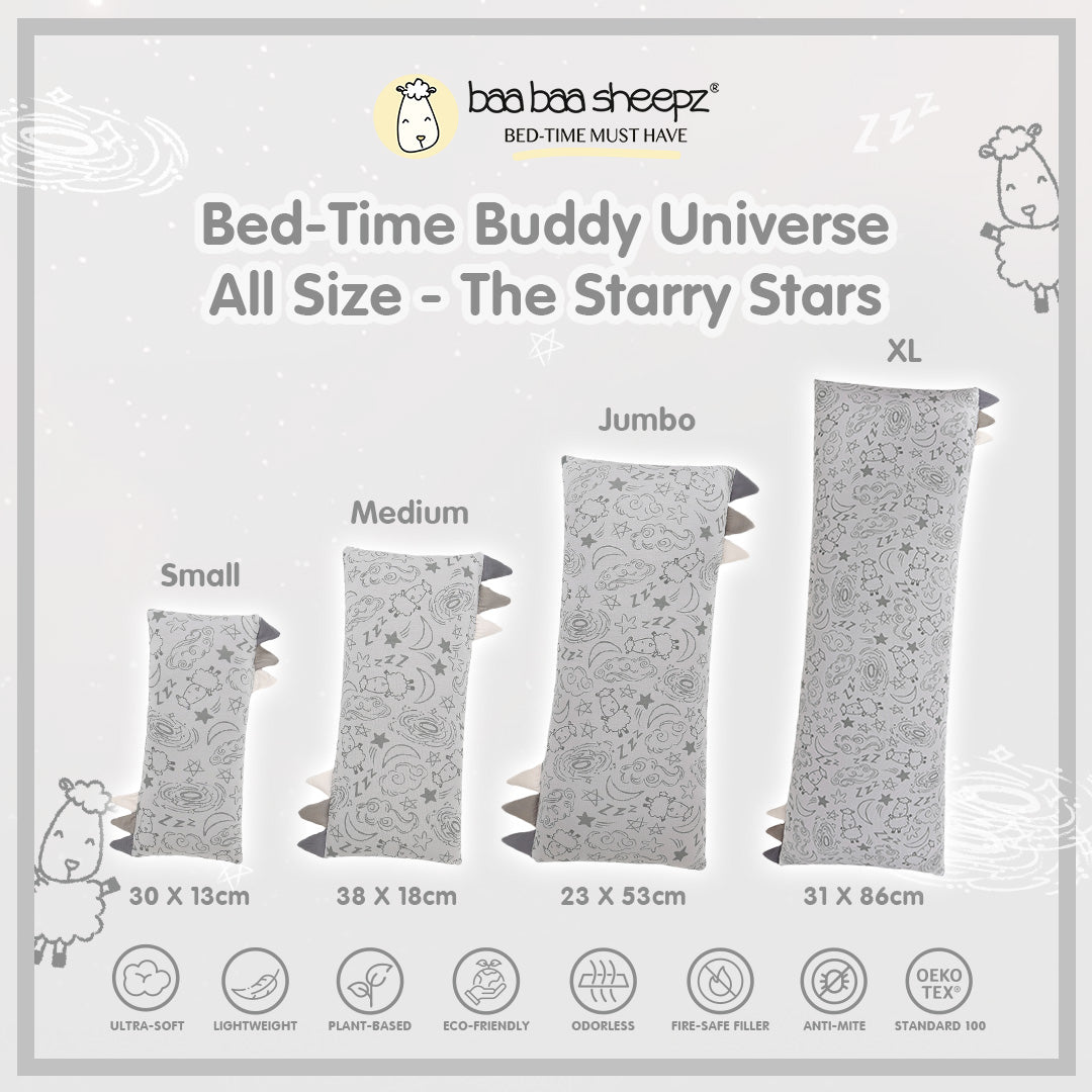 BBS Bedtime Buddy Baa Baa in the Universe New Starry Star - Small (size 13x30cm)