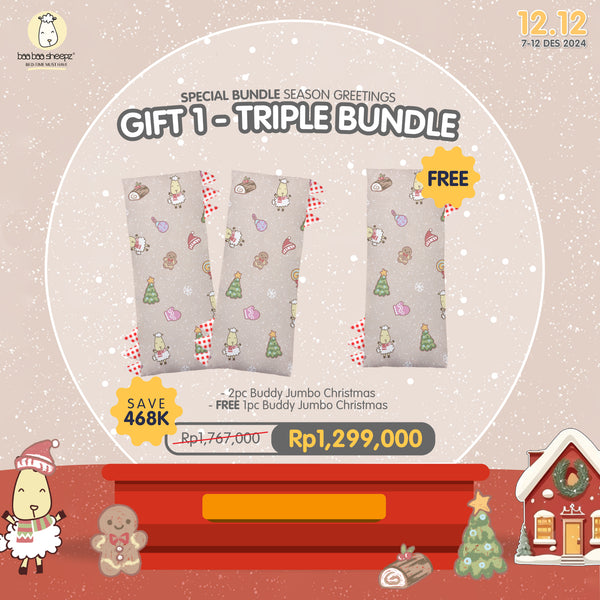 Baabaasheepz Special Bundle Season Greetings - Gift 1 / Triple Bundle