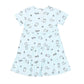 BBS Tiered Dress Sweet Dreams Baa Baa Blue Kids 3–8 Years