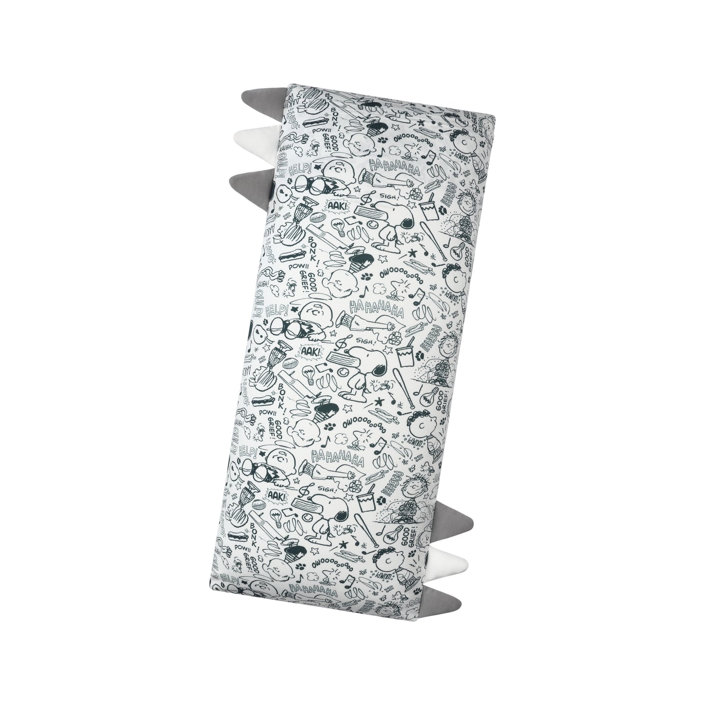 BBS Bedtime Buddy Snoopy Everyday Grey S46 White - Jumbo (size 23x53cm)