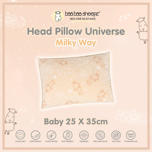 BBS Baa Baa In The Universe New Milky Way Head Pillow Baby 25X35cm