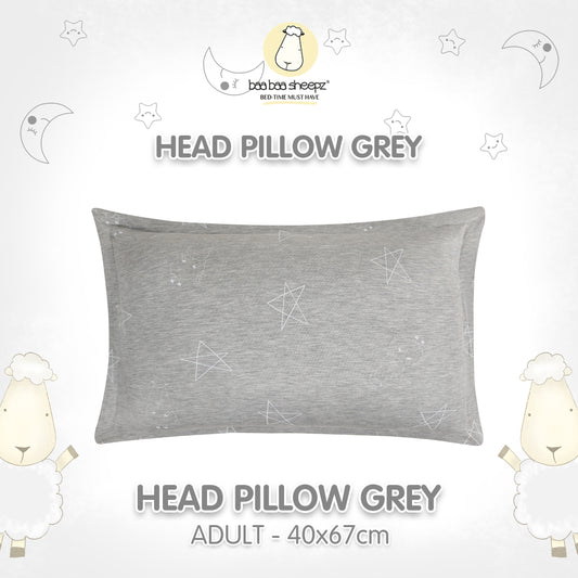 BBS Head Pillow Big Star Sheepz Grey