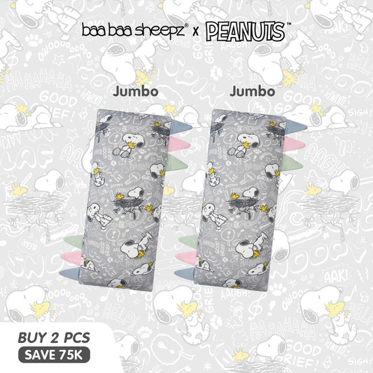 BBS Bundle Snoopy Everyday Grey S45 Grey - 03 (Twin Jumbo)