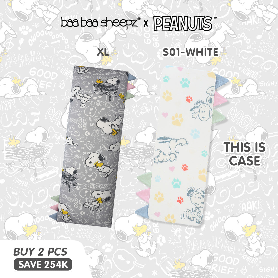 BBS Bundle Snoopy Everyday Grey S45 Grey - 04 (XL/Case)