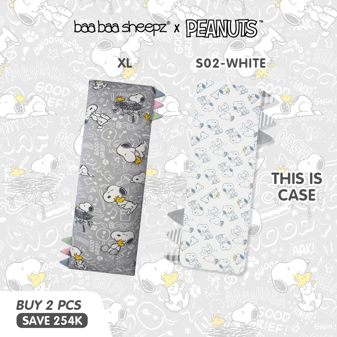 BBS Bundle Snoopy Everyday Grey S45 Grey - 04 (XL/Case)