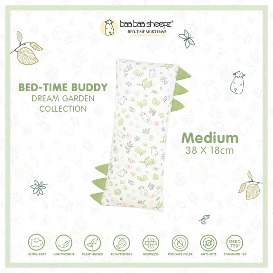 BBS Bedtime Buddy Dream Garden A Cream with Color tag - Medium (size 18x38cm)