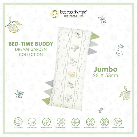 BBS Bedtime Buddy Dream Garden B Cream with Color tag - Jumbo (size 23x53cm)