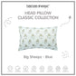BBS Head Pillow Big Sheepz Blue - Kids