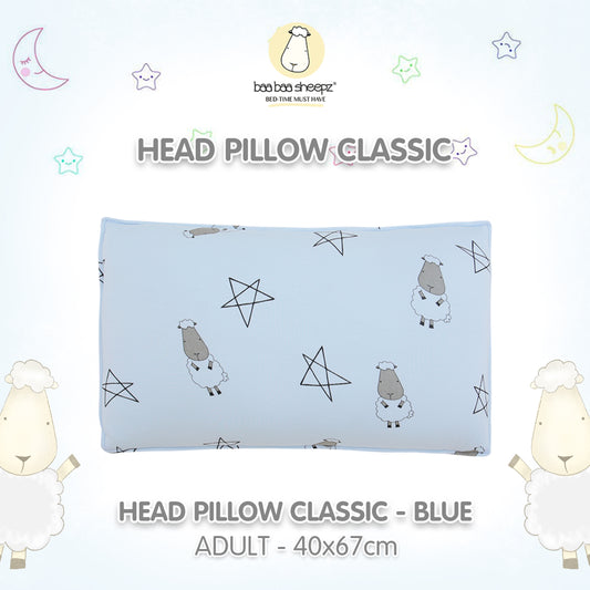 BBS Head Pillow Big Star Sheepz Blue