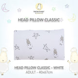 BBS Head Pillow Big Star Sheepz White