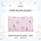BBS Head Pillow Big Star Sheepz Pink