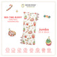 BBS Bedtime Buddy Sweetmas Wonderland White with Stripe tag - Jumbo (size 23x53cm)