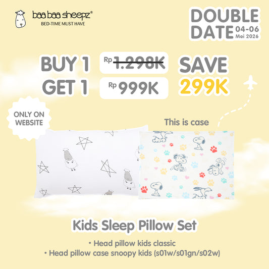 BBS Bundle Buy 1 Get 1 Kids Sleep Pillow Set
