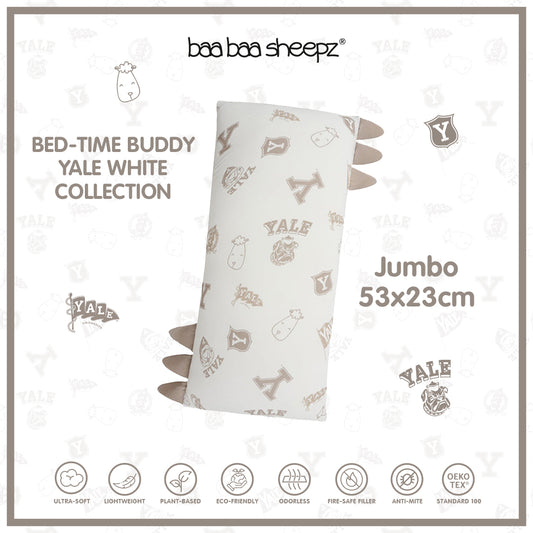 BBS Bedtime Buddy Yale Y02 White - Jumbo (size 23x53cm)
