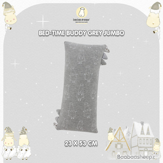BBS Bedtime Buddy Big Sheepz Grey - Jumbo (size 23x53cm)