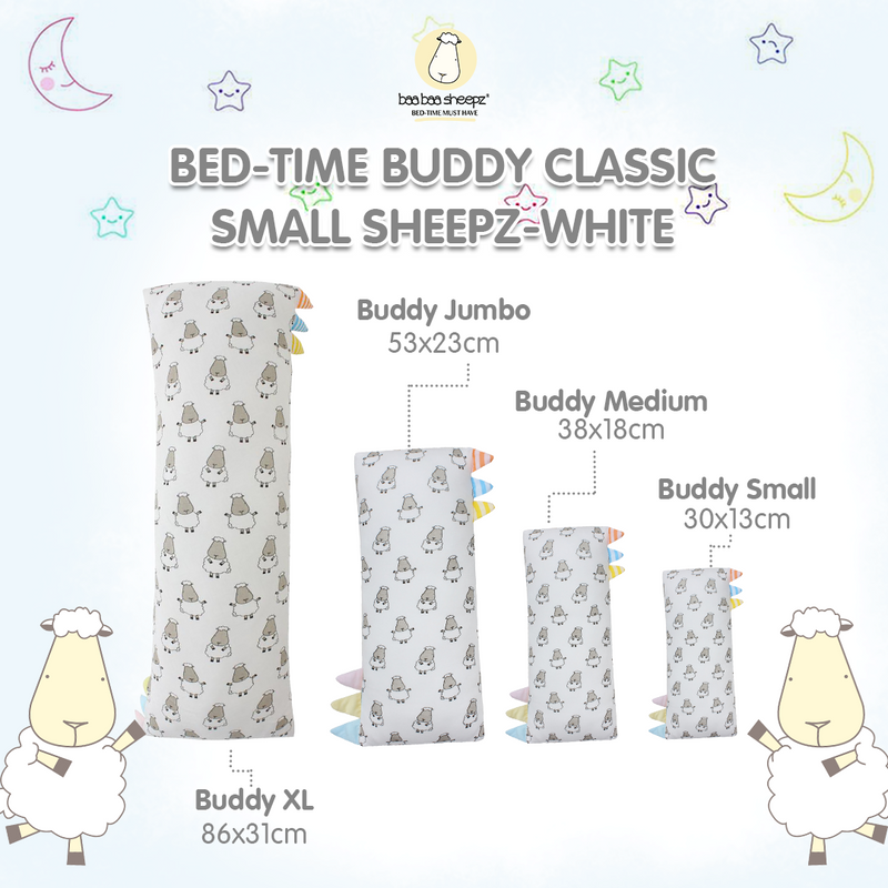 BBS Bedtime Buddy Small Sheepz with Color & Stripe tag (S/M/L/XL)
