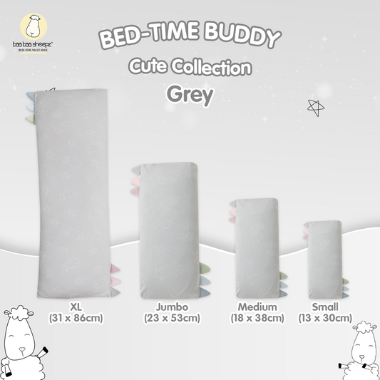 BBS Bedtime Buddy Cute Big Star & Sheepz Grey with Color tag S/M/L/XL