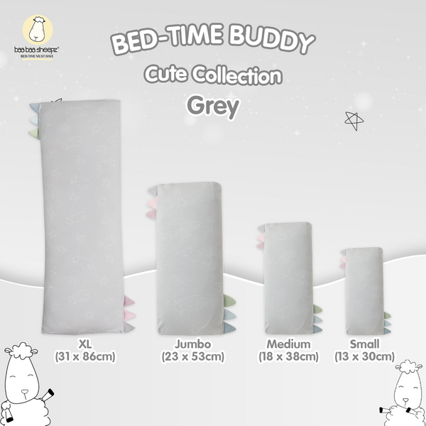 Baabaasheepz Bedtime Buddy Cute Big Star & Sheepz Grey with Color tag S/M/L/XL