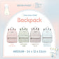 BBS Backpack Chef Medium Blueberry Smoothie (size 26x33x12cm)