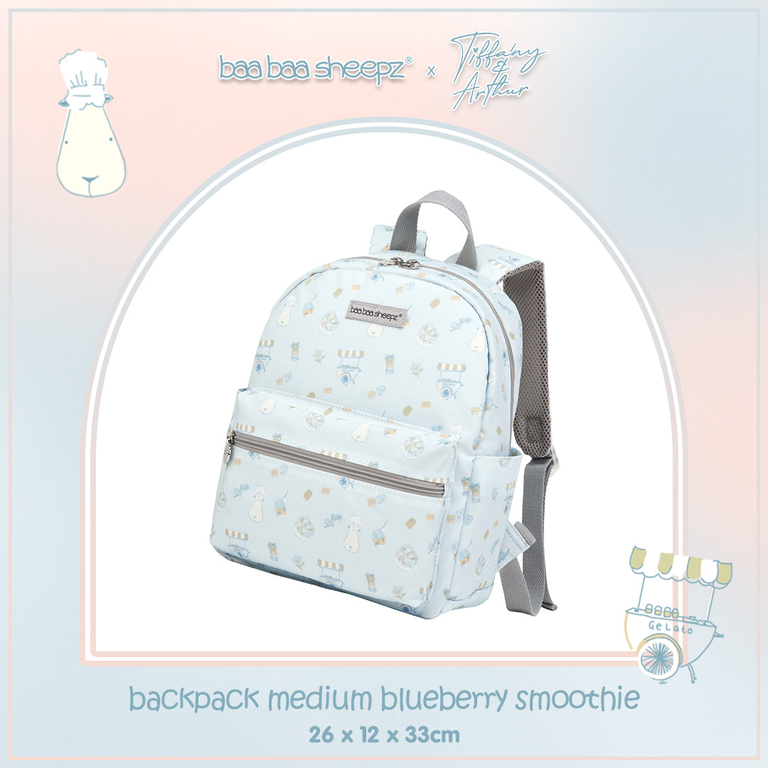 BBS Backpack Chef Medium Blueberry Smoothie (size 26x33x12cm)