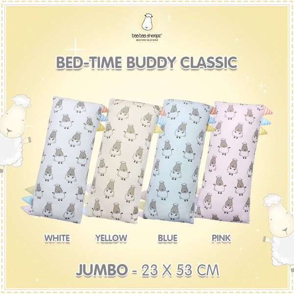 Baabaasheepz Bedtime Buddy Big Sheepz with Color & Stripe tag (S/M/L/XL)