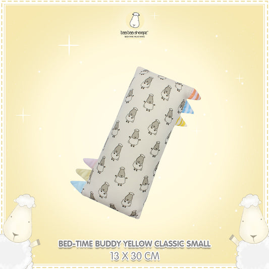 BBS Bedtime Buddy Small Sheepz Yellow with Color & Stripe tag - Small (size 13x30cm)