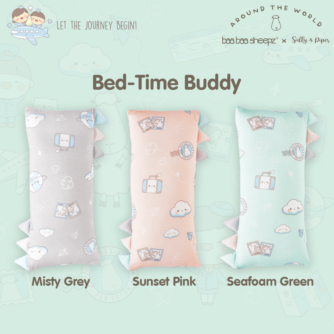 BBS Bedtime Buddy Sallyandpiper Small Seafoam Green (size 13x30cm)