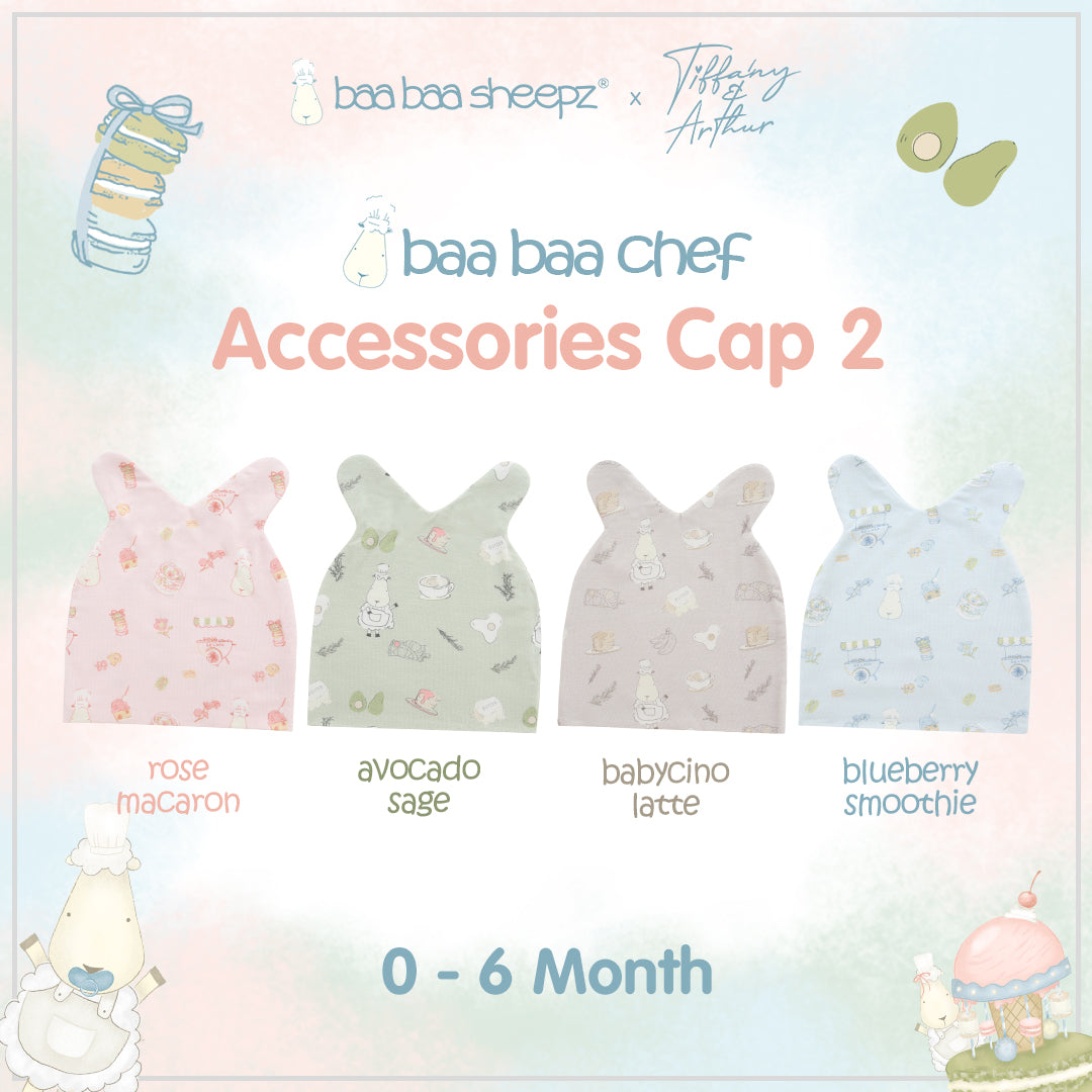 BBS Accessories Cap Chef Motif 0-6 Month
