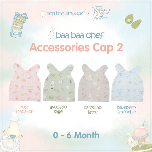 BBS Accessories Cap Chef Motif 0-6 Month