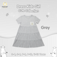 BBS Tiered Dress Cute Big Star & Head Grey Kids