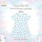 BBS Tiered Dress Sweet Dreams Baa Baa Blue Kids 3–8 Years