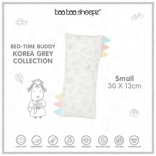 BBS Bedtime Buddy K03 White with Color tag - Small (size 13x30cm)