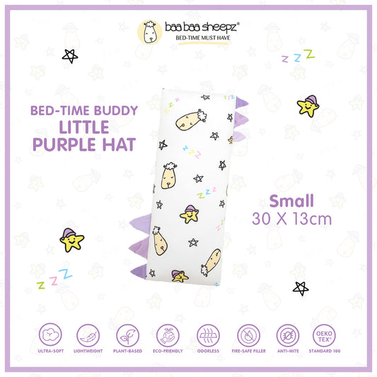 BBS Bedtime Buddy Little Purple Hat A Pearl with Color tag - Small (size 13x30cm)