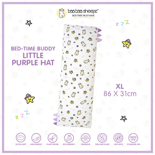BBS Bedtime Buddy Little Purple Hat A Pearl with Color tag - XL (size 31x86cm)