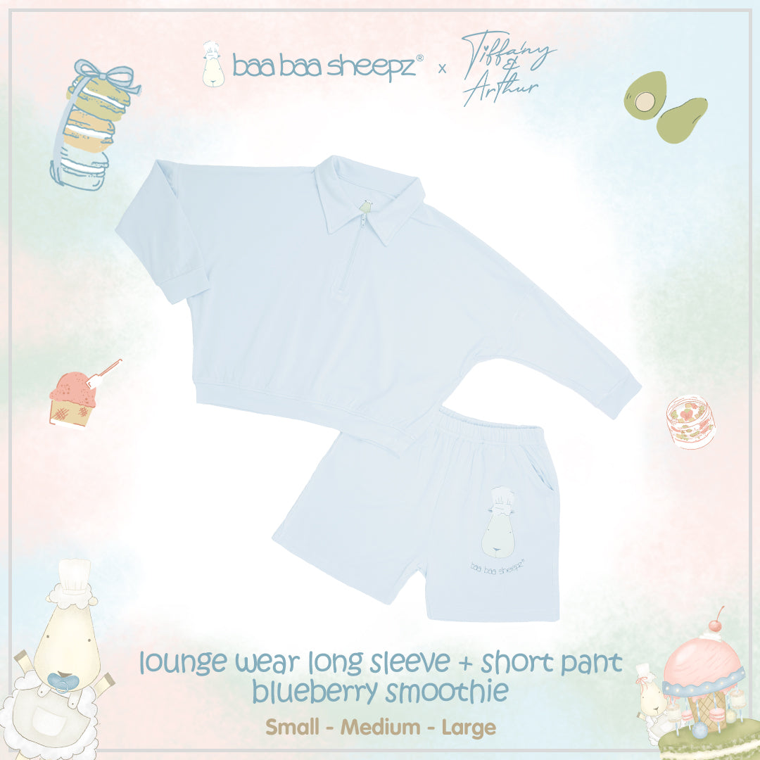 BBS Chef  Kids Long Sleeve Shirt + Shorts Pant Chef Baa Baa