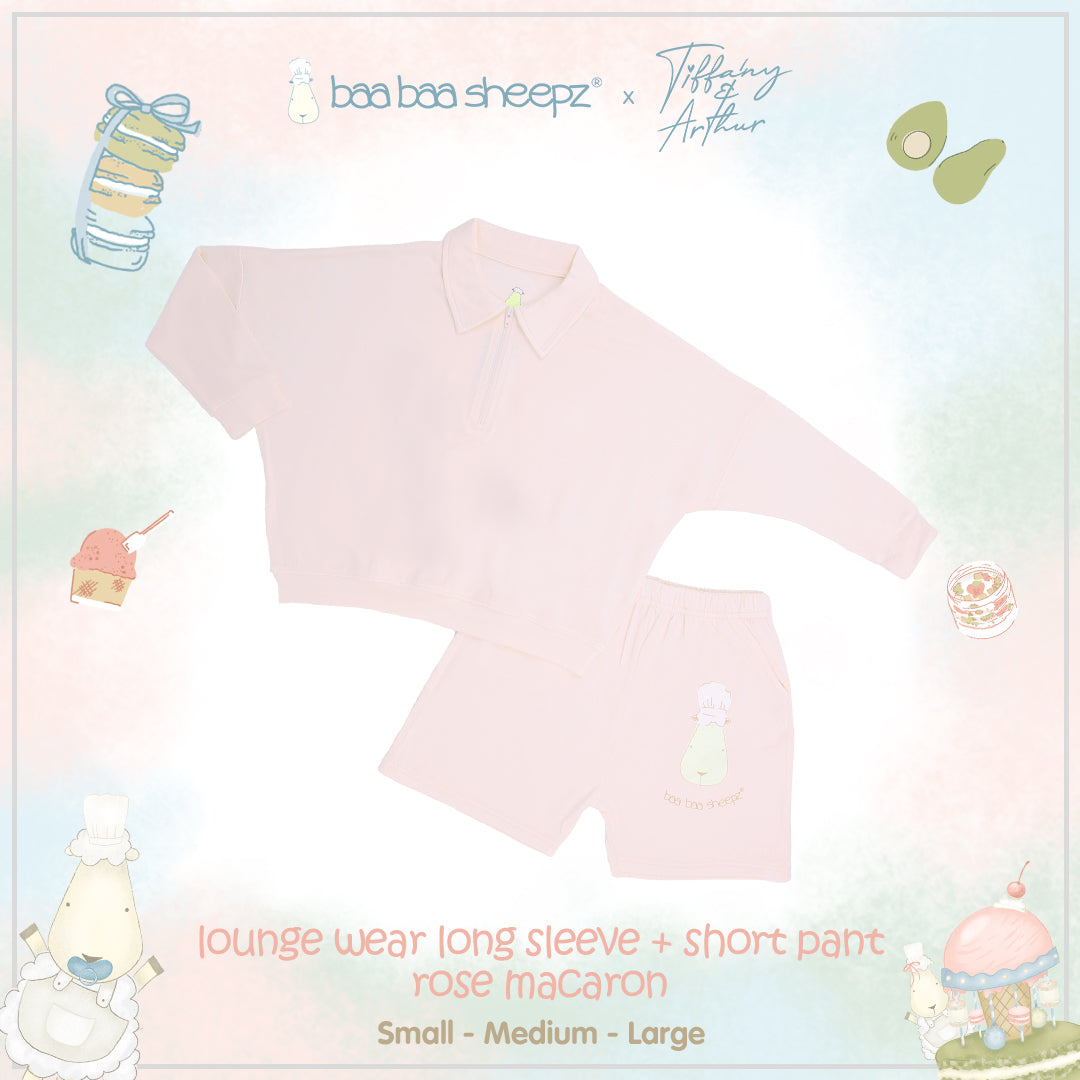BBS Chef  Kids Long Sleeve Shirt + Shorts Pant Chef Baa Baa