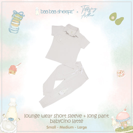BBS Chef Kids Short Sleeve Shirt + Long Pant Chef Baa Baa
