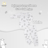 BBS Pyjamas Set Cute Big Star & Sheepz White Kids
