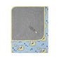 Baabaasheepz X Snoopy Double Layer Blanket S40 Blue - 36M