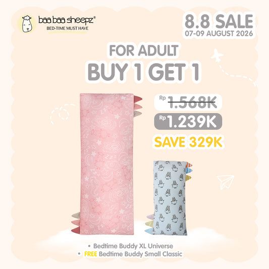 BBS BUY 1 GET 1 (Bedtime Buddy XL Small)