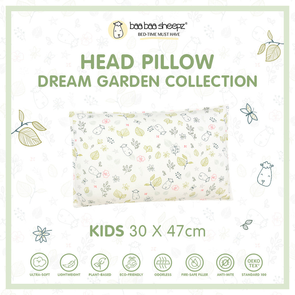 BBS Head Pillow Dream Garden A Cream - Kids