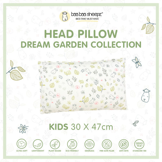 BBS Head Pillow Dream Garden A Cream - Kids